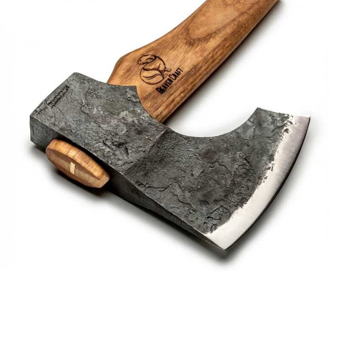 Topor cu maner de lemn BeaverCraft AX4, 1200 gr [3]