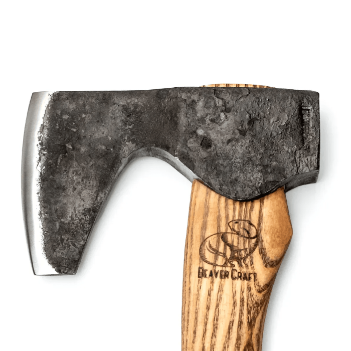 Toporisca cu maner de lemn BeaverCraft AX6, 750 gr [3]