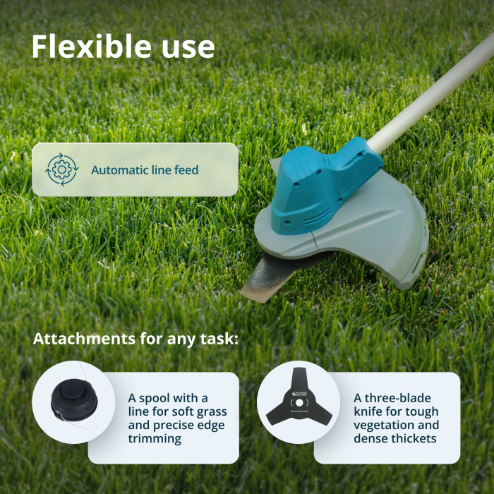 Trimmer de tuns iarbă cu acumulator KS BCT-20V [5]