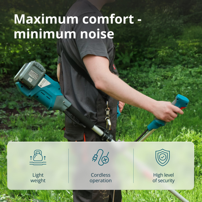 Trimmer de tuns iarbă cu acumulator KS BCT-40V [3]