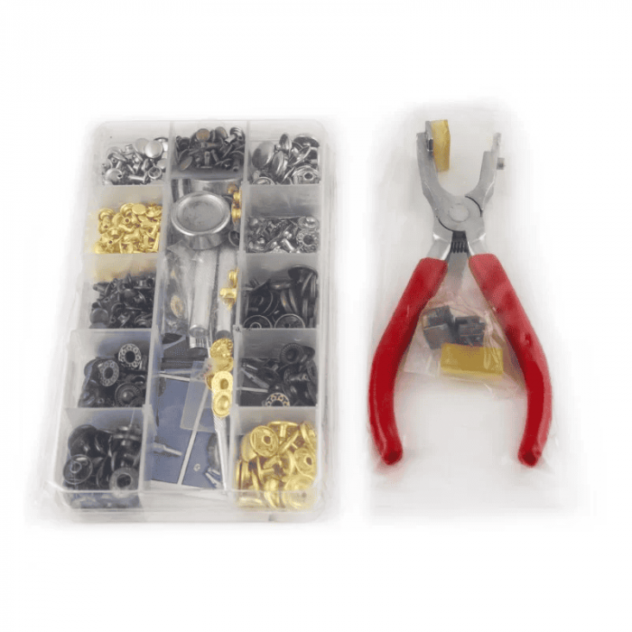 Set unelte prelucrare piele Troy 90018, 273 piese [7]