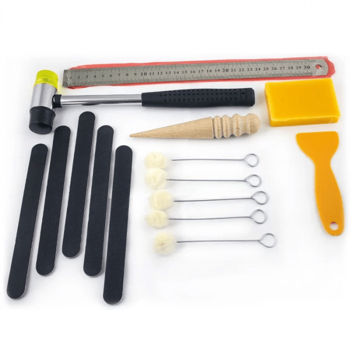 Set unelte prelucrare piele Troy 90018, 273 piese [6]