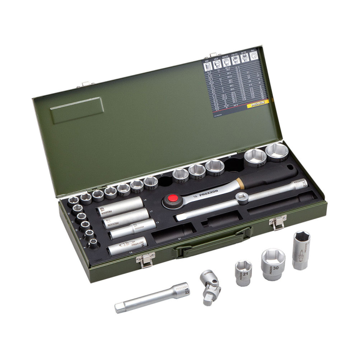 Trusa chei tubulare Proxxon 23000, 1/2", 29 piese [4]