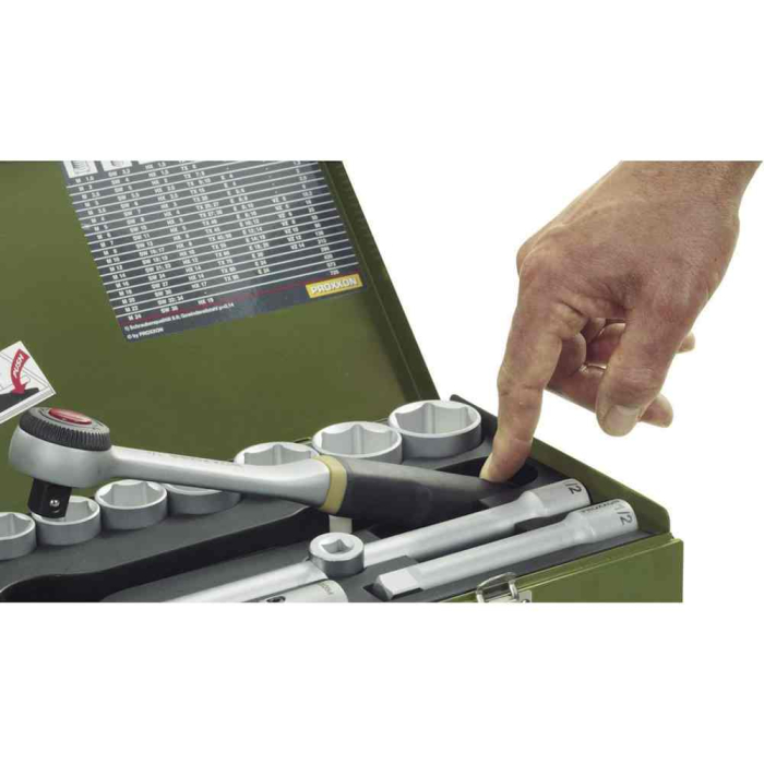 Trusa chei tubulare Proxxon 23020, 1/4"-1/2", 27 piese [4]