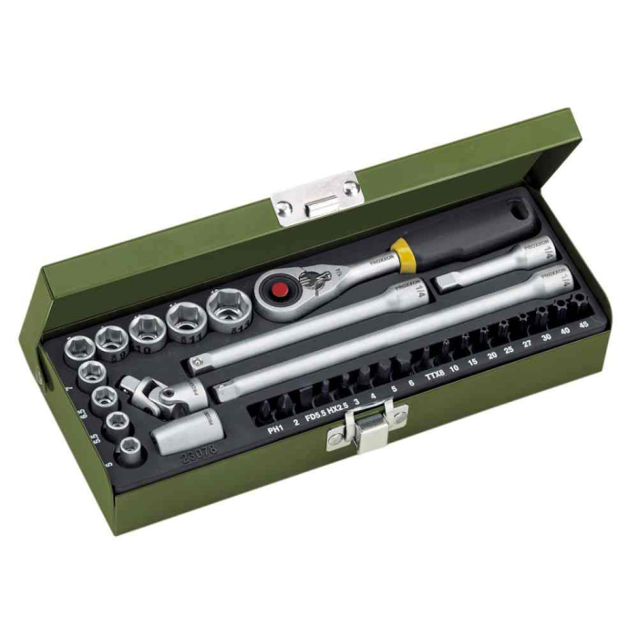 Trusa chei tubulare Proxxon 23078, 1/4", 32 piese [1]