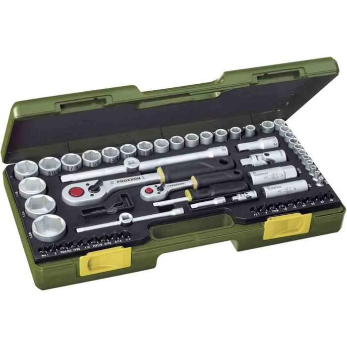 Trusa chei tubulare Proxxon 23294, 1/4"-1/2", 65 piese [1]