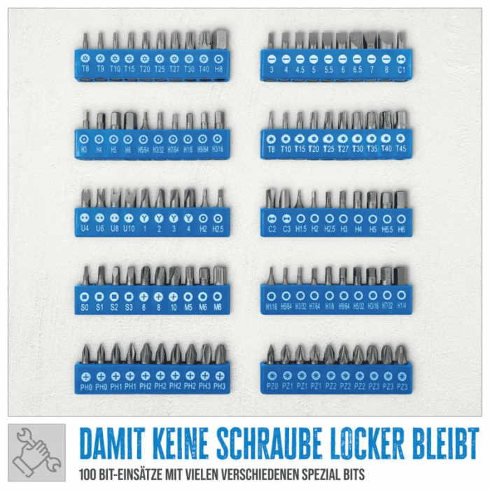 Trusa combinata de scule GSB 130 Gude 39001, 130 piese [5]