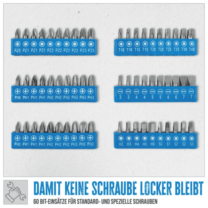 Trusa combinata de scule GWZK 104 Gude 39002, 104 piese [4]