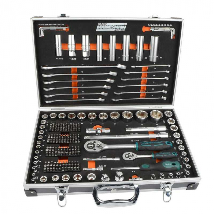 Trusa combinata de scule Mannesmann 98432, 232 piese [2]