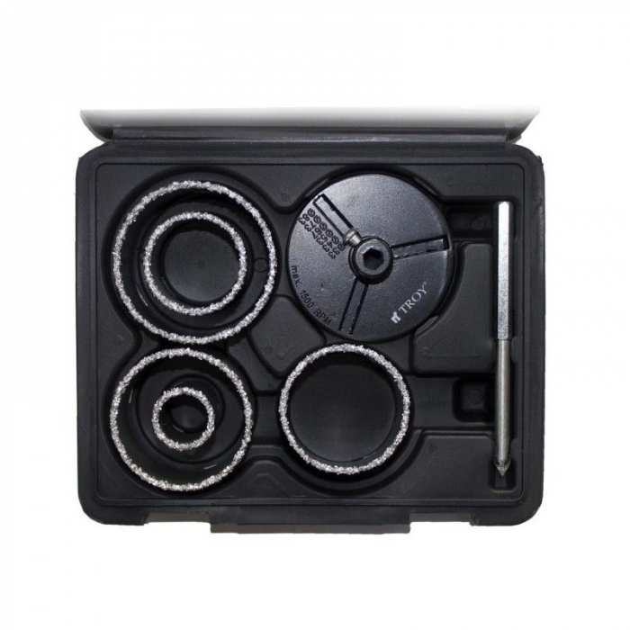 Trusa de carote Troy 27408, Ø33-83 mm, 8 piese [2]