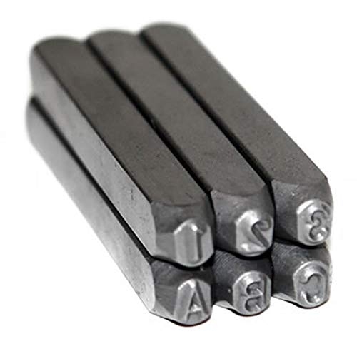 Trusa de poansoane cu litere si cifre Dema 18502, 4 mm, 36 piese [4]