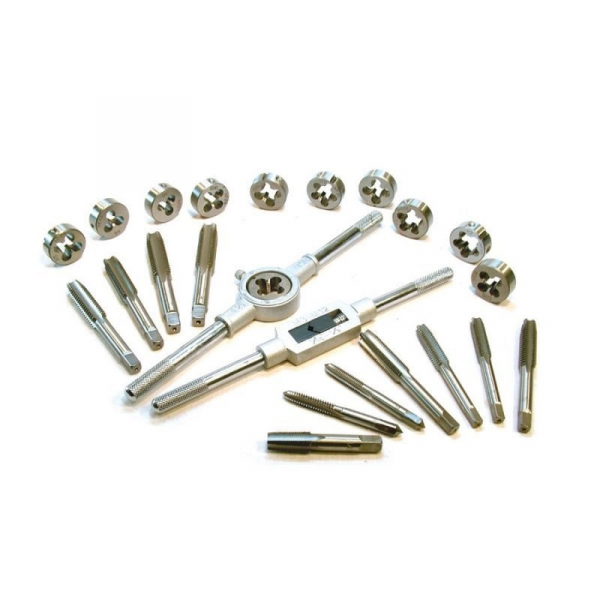 Trusa de tarozi si filiere Troy 36110, M2-M18, 110 piese [2]