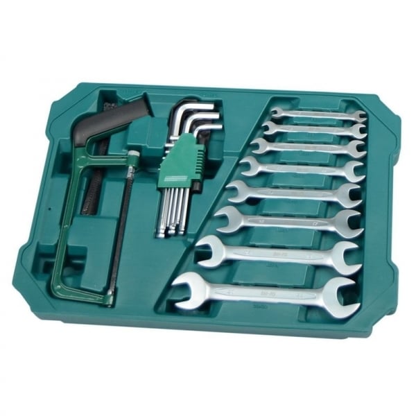 Trusa de scule combinata cu trei sertare Mannesmann 29089, 108 piese [3]