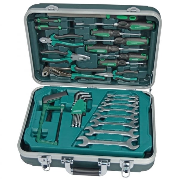 Trusa de scule combinata cu trei sertare Mannesmann 29089, 108 piese [4]