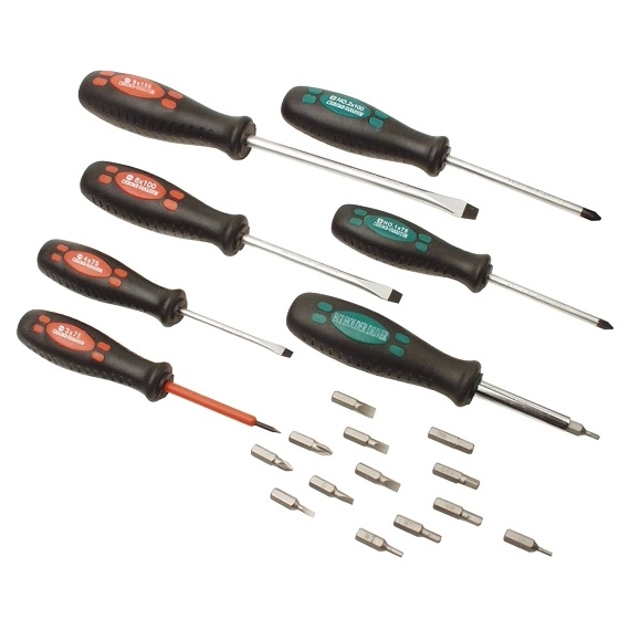 Trusa surubelnite si biti Mannesmann 1190-21, 21 piese [2]