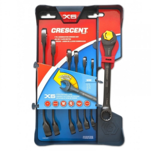 Truse Chei - Set chei combinate Crescent CX6RWM7, Ø8-17 mm, 7 piese