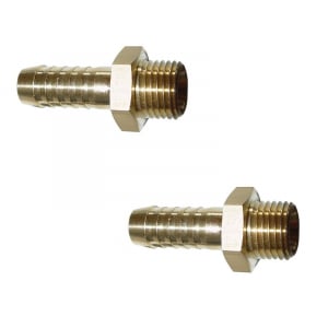 Racorduri, Conectori & Duze - Set conectori pentru cuplare furtun AG Gude 41054, 1/8", Ø6 mm, 2 bucati