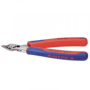 Cleste de electronist cu taiere diagonala Knipex 78 03 125, 125 mm [4]