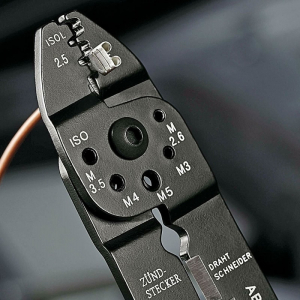 Cleste profesional pentru sertizat si dezizolat Knipex 97 21 215 B, 230 mm [4]