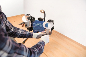 Polizor de banc dublu cu functie de polizare si slefuire BG200AL Scheppach 4903106901, 550 W, Ø200 mm [2]