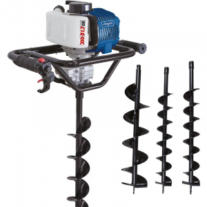 Motoburghie & Foreze de Pamant - Motoburghiu cu 3 burghie EB1700 Scheppach 5904702904, 1.77 Cp, Ø100-200 mm