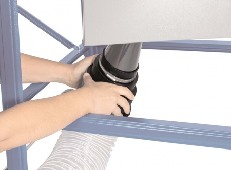 Accesoriu flexibil pentru sisteme de aspirare Scheppach 7906300703, Ø35-150 mm, 7 marimi [5]