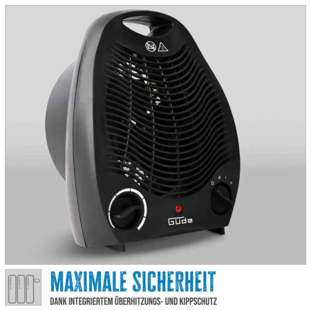 Aeroterma GH 2000 B Gude 85181, 2000 W [4]