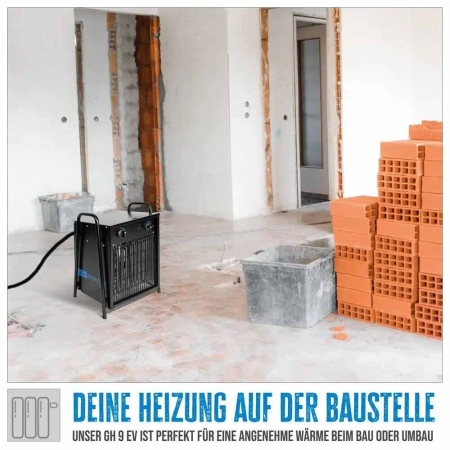 Aeroterma GH 9 EV Gude 85013, 9000 W, 400 V [7]