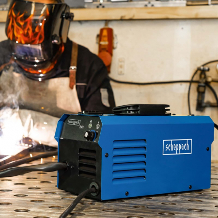 Aparat de sudura tip invertor WSE3500 Scheppach 5906607901, 30-90 A, 31 V [5]