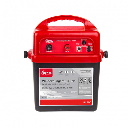 Aparat pentru garduri electrice Dema 31291, 9-230 V, 1 J [1]