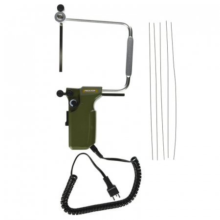 Dispozitive de taiat polistiren - Aparat pentru taiat polistiren cu fir cald THERMOCUT 12/E Proxxon 27082, 200 mm, 400 °C