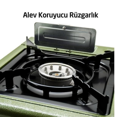 Aragaz portabil ROX Wood 153ROX0188, 1.9 kW [3]