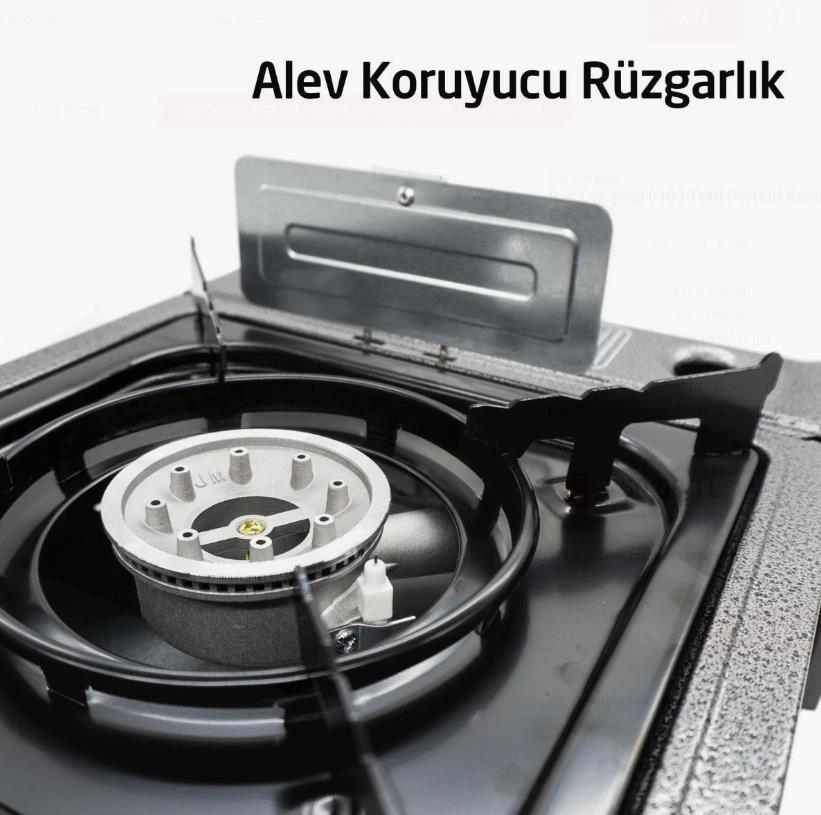 Aragaz portabil ROX Wood 153ROX0103, 1.9 kW [3]