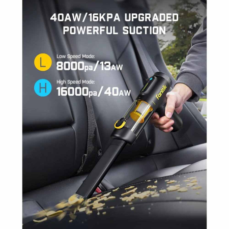 Aspirator de mana Slim V10 Mix Fanttik V10MIX, 12 V, 120 ml [3]