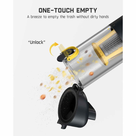 Aspirator de mana Slim V10 Mix Fanttik V10MIX, 12 V, 120 ml [2]