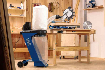 Aspirator rumegus DC500 Scheppach 5906307901, 550 W, 75 L [1]