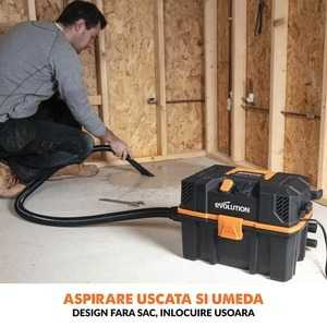 Aspirator umed/uscat 3 in 1 R15VAC Evolution 086-0003, 1000 W, 15 l [11]