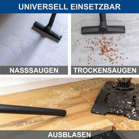 Aspirator umed/uscat 3 in 1 VC25 Scheppach 5907745901, 1200 W, 25 L [2]