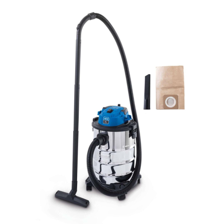 Aspiratoare - Aspirator umed/uscat 3 in 1 VC25 Scheppach 5907745901, 1200 W, 25 L