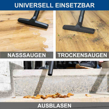 Aspirator umed/uscat 3 in 1 VC30v2 Scheppach 5907747901, 1200 W, 30 L [4]