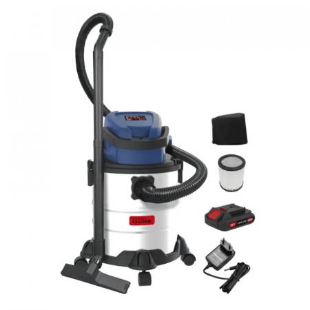 Aspiratoare Profesionale & Industriale - Aspirator umed/uscat cu acumulator NTS 18-201-05 Gude 58582, 18 V, 2 Ah, 20 L