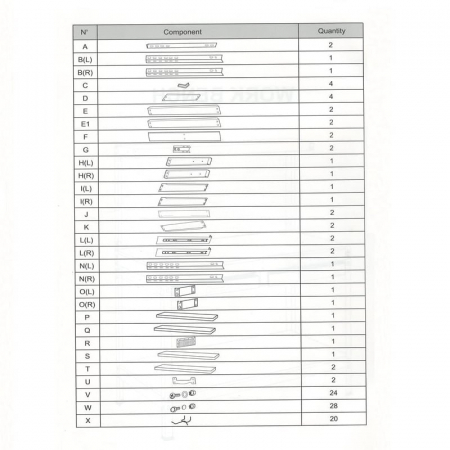 Banc de lucru cu panou perforat si sertare Troy 90014, 100 Kg [8]