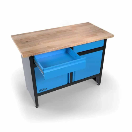 Banc de lucru cu spatii de depozitare GW 2/2 Gude 40472, 300 Kg [3]