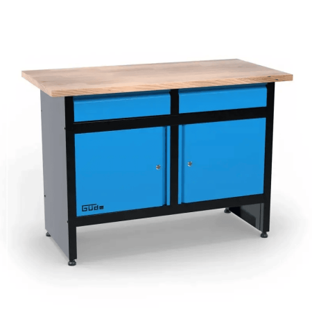 Banc de lucru cu spatii de depozitare GW 2/2 Gude 40472, 300 Kg [1]