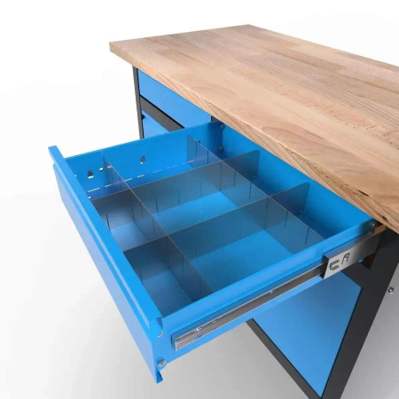 Banc de lucru cu spatii de depozitare GW 2/2 Gude 40472, 300 Kg [4]