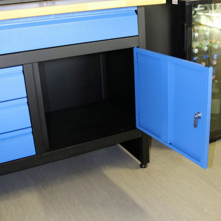 Banc de lucru cu spatii de depozitare GW 3/1 Gude 40471, 300 Kg [4]