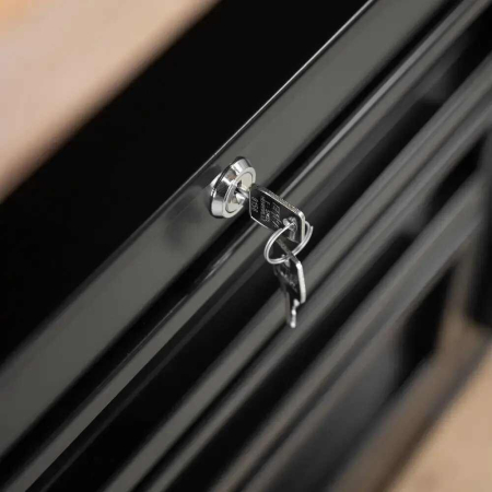 Banc de lucru cu spatii de depozitare P 1200 SLT Black Line Gude 40838, 400 Kg [3]