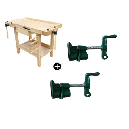 Banc de lucru – tamplarie - Banc de lucru pentru tamplarie ROX Wood X0111, 1060 x 500 x 750 mm