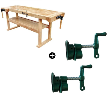 Banc de lucru – tamplarie - Banc de lucru pentru tamplarie ROX Wood X0112, 1900 x 550 x 850 mm