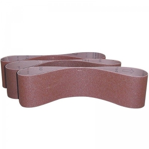 Accesorii de Slefuire - Set benzi de slefuire GDS 150 3ST Gude 40367, granulatie K80, 3 bucati